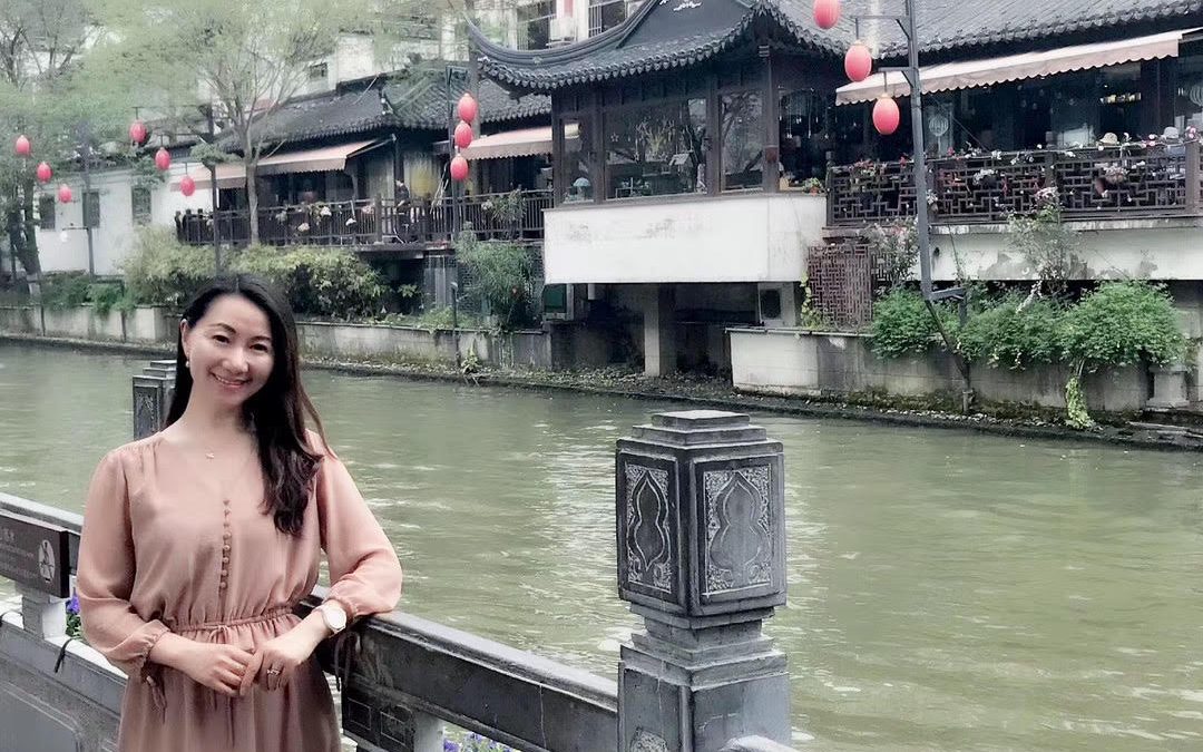 Xuehan Liu, on her last trip to China.
