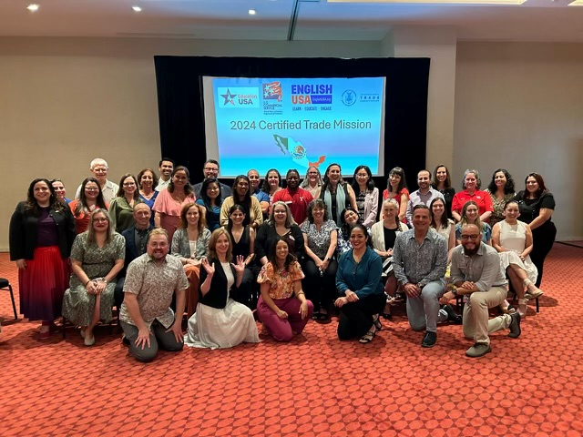 Group photo of participants in EnglishUSA 2024 Certified Trade Mission to Mexico & Columbia.